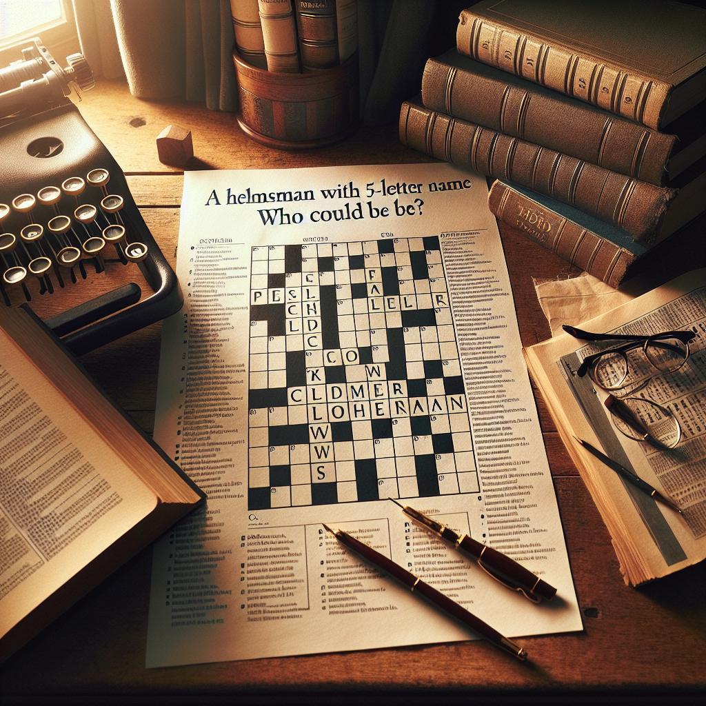 Veslovod na 5 písmen: Kdo to je? 1 Veslovod na 5 písmen: Kdo to je?