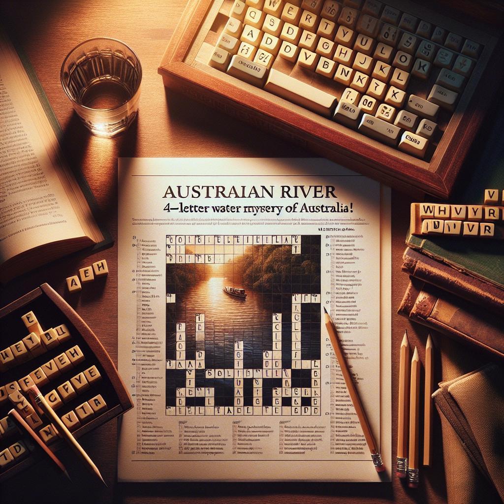 Australská řeka: Na 4 písmena, vodní tajemství Austrálie!