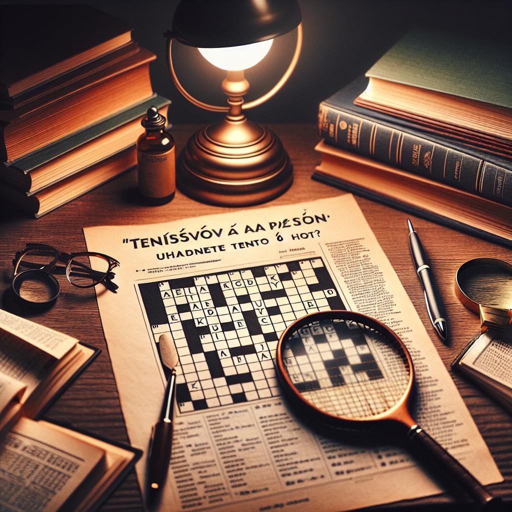 Tenisový úder na 6 písmen: Uhádnete tento úder? 107 Tenisový úder na 6 písmen: Uhádnete tento úder?