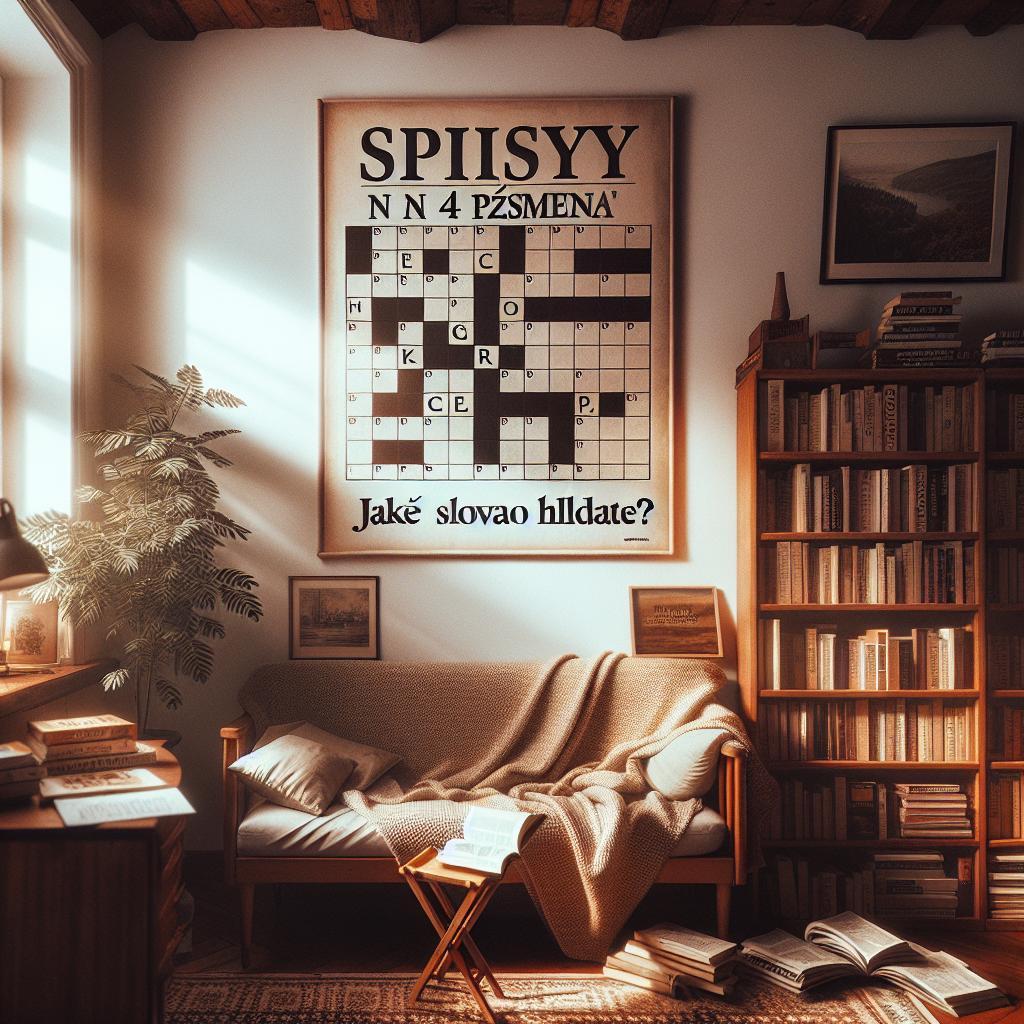 Spisy Na 4 Písmena: Jaké slovo hledáte?