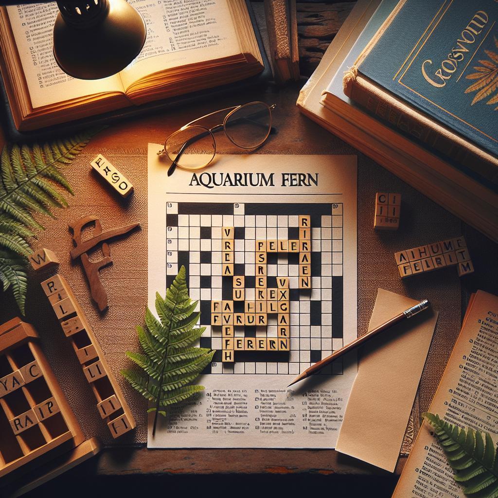 Akvarijní kapradina na 5 písmen: Znáte správný název?