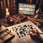 Svícen Na 4 Písmena: Znáte Správnou Odpověď?