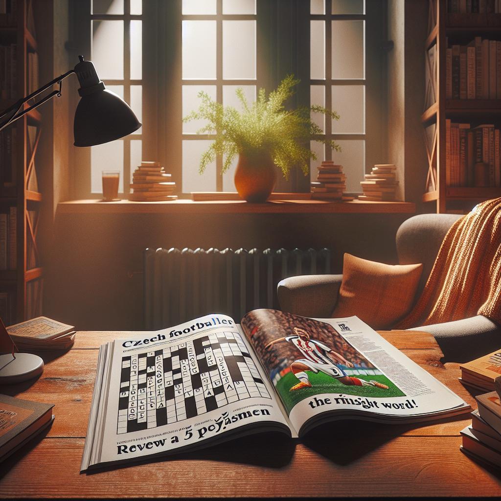Český fotbalista: Na 5 Písmen - Odhalte tajemství správného slova! 1 Český fotbalista: Na 5 Písmen – Odhalte tajemství správného slova!