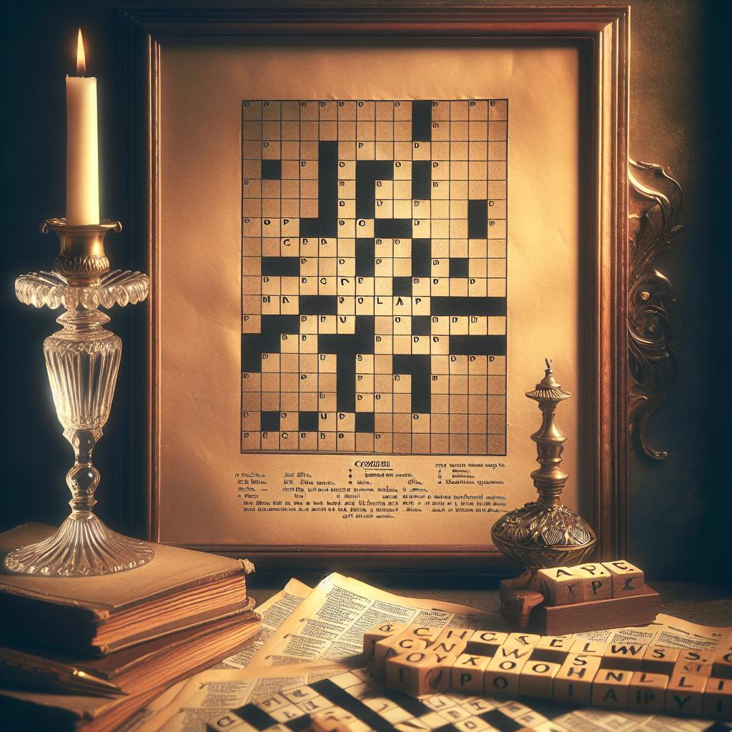 Skleněný svícen: Odpověď na pouhá čtyři písmena, víte ji?