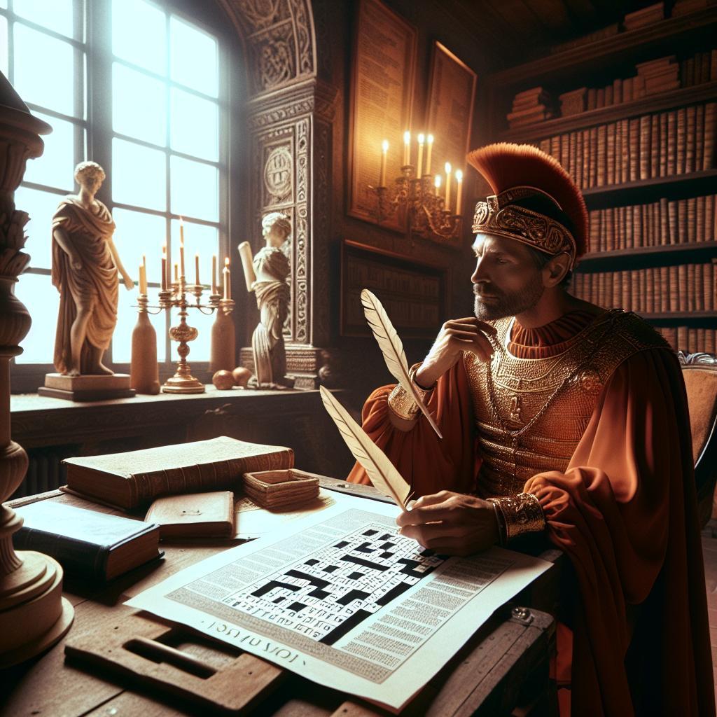 Římský úředník: Najděte správné historické slovo na 4 písmena!