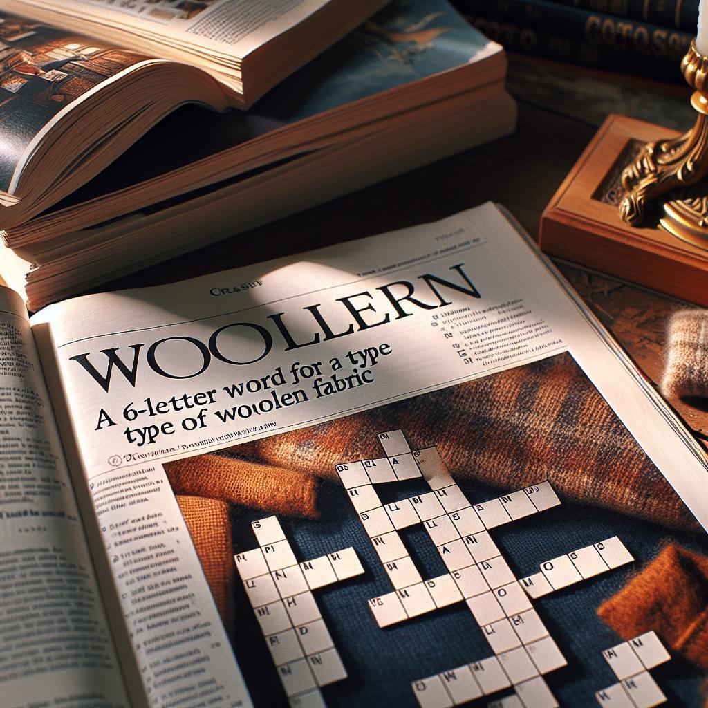 Vlněná tkanina: Vlněná tkanina na 6 písmen – uhodnete správnou odpověď? 1 Vlněná tkanina: Vlněná tkanina na 6 písmen – uhodnete správnou odpověď?