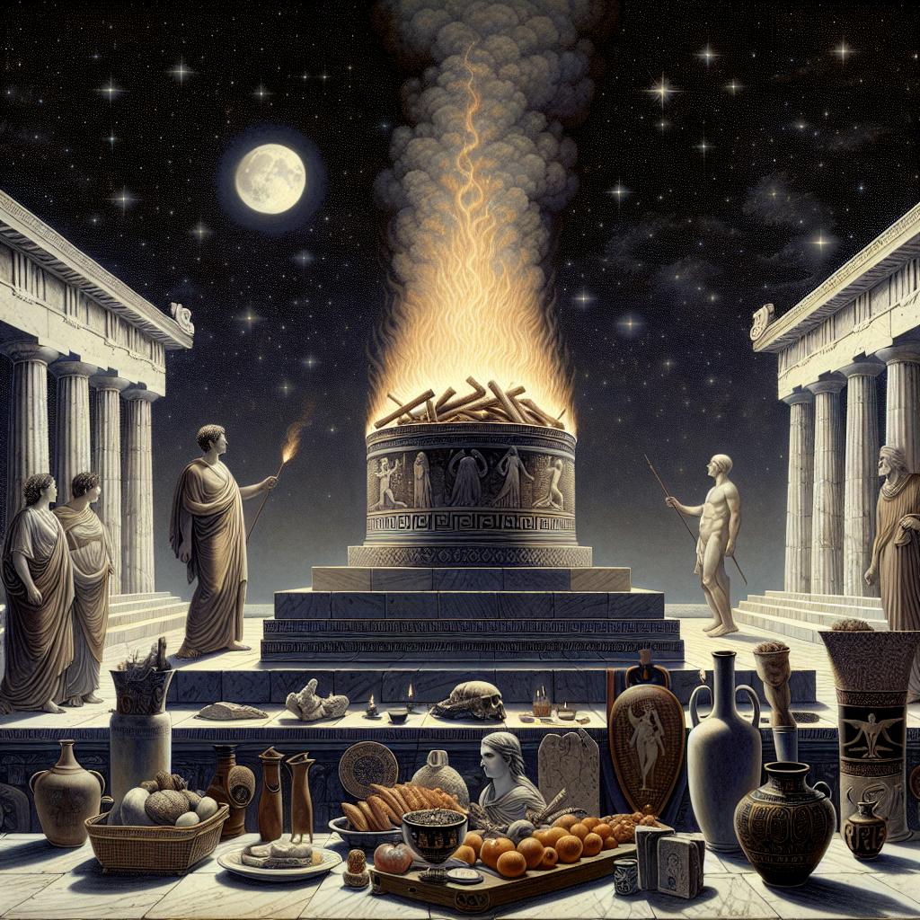 Starořecké pohřební oběti a jejich význam