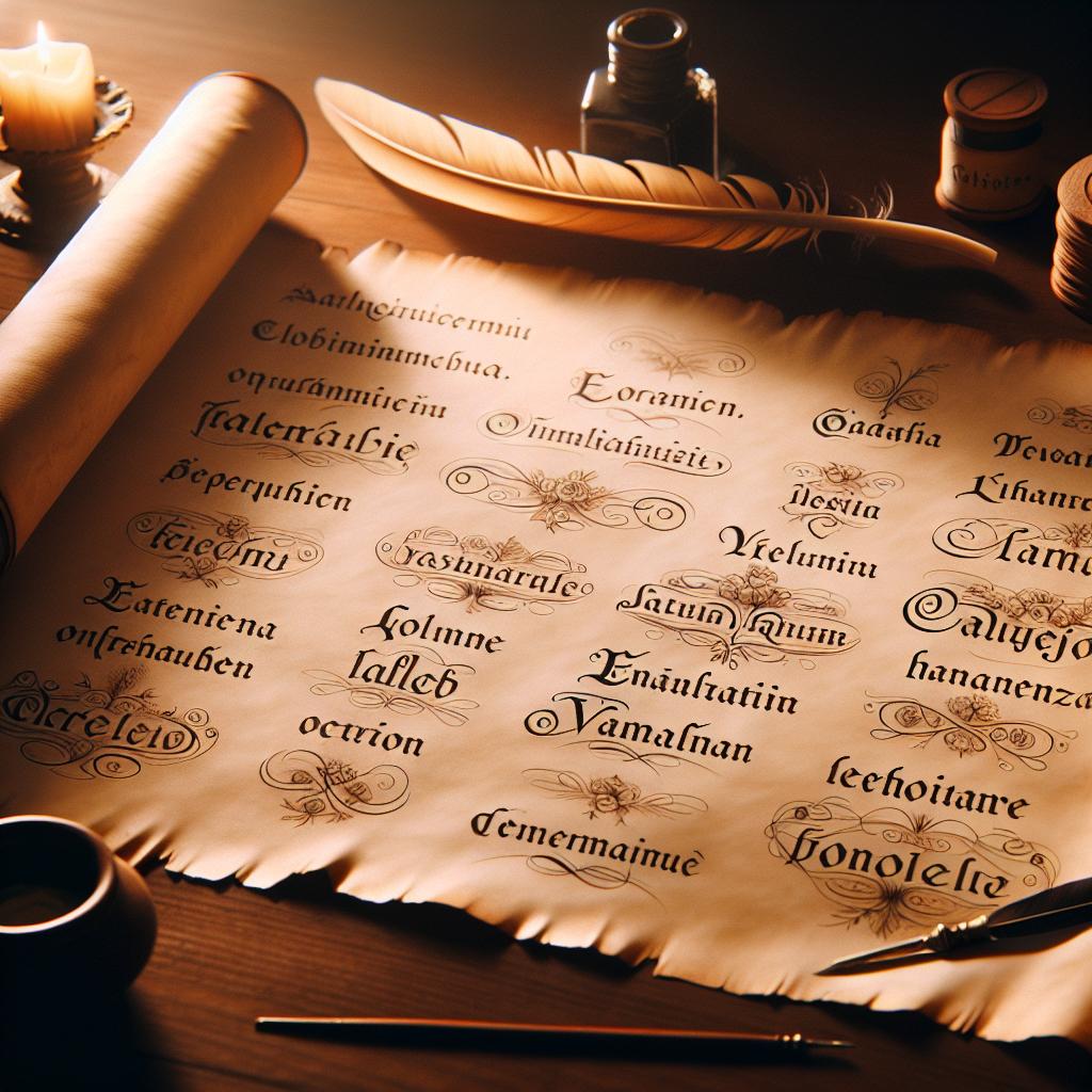 Objevte fascinující latinská slova