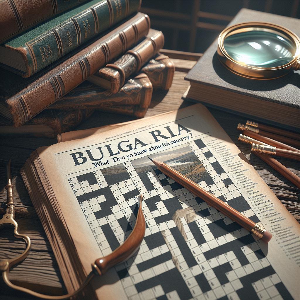 Bulharsko Na 4 Písmena: Co hledáte o této zemi?