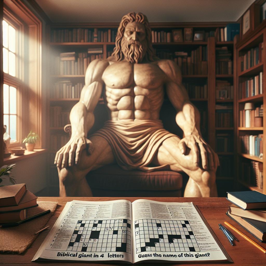 Biblický Obr Na 4 Písmena: Uhodnete Jméno Tohoto Obra? 1 Biblický Obr Na 4 Písmena: Uhodnete Jméno Tohoto Obra?