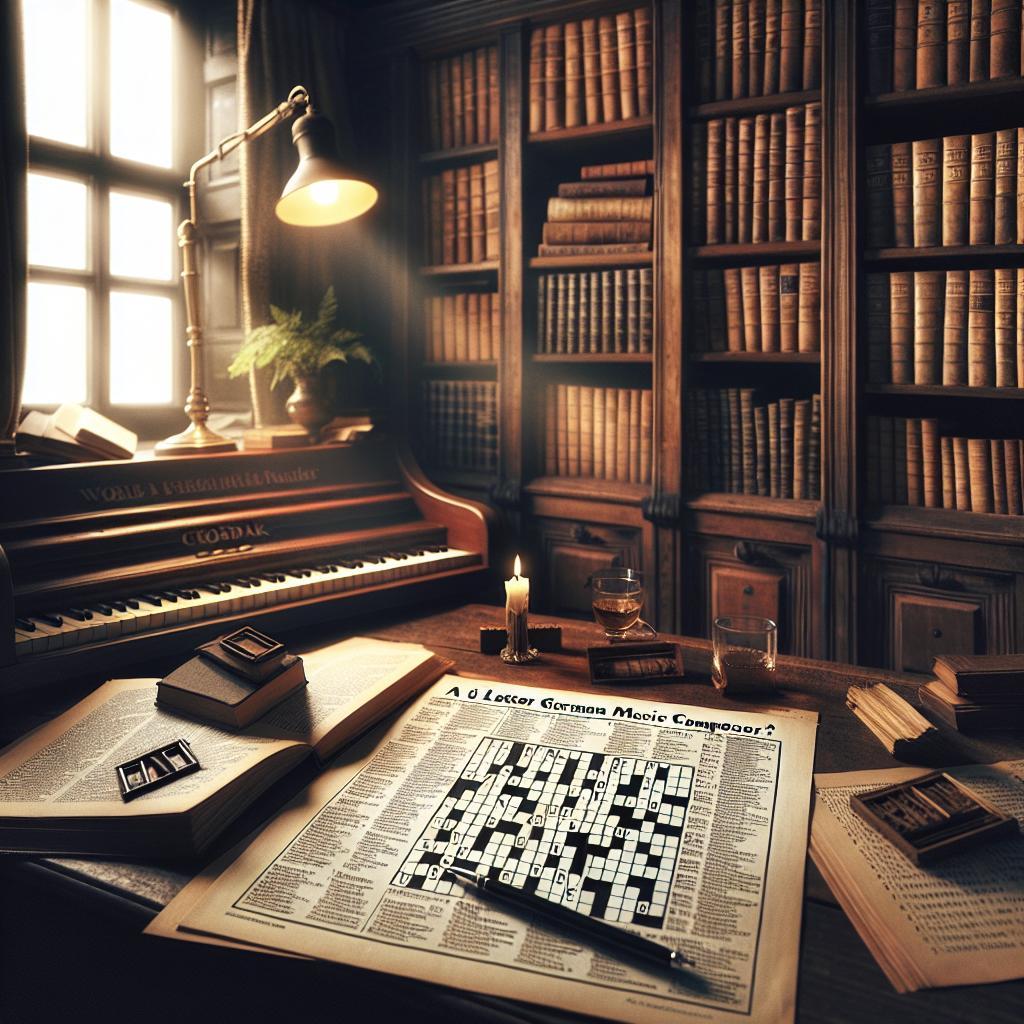 Německý hudební skladatel na 6 písmen: Kdo je ten slavný skladatel? 108 Německý hudební skladatel na 6 písmen: Kdo je ten slavný skladatel?