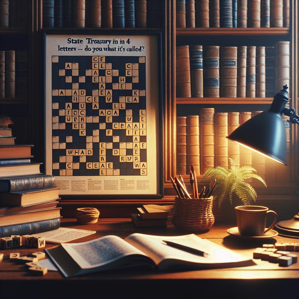 Státní pokladna Na 4: Státní pokladna na 4 písmena – víte	 jak se nazývá?