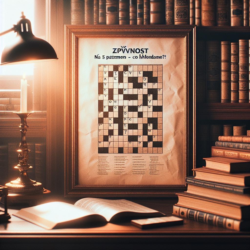 Zpěvnost: Na 5 Písmen – Víte, co hledáme?!