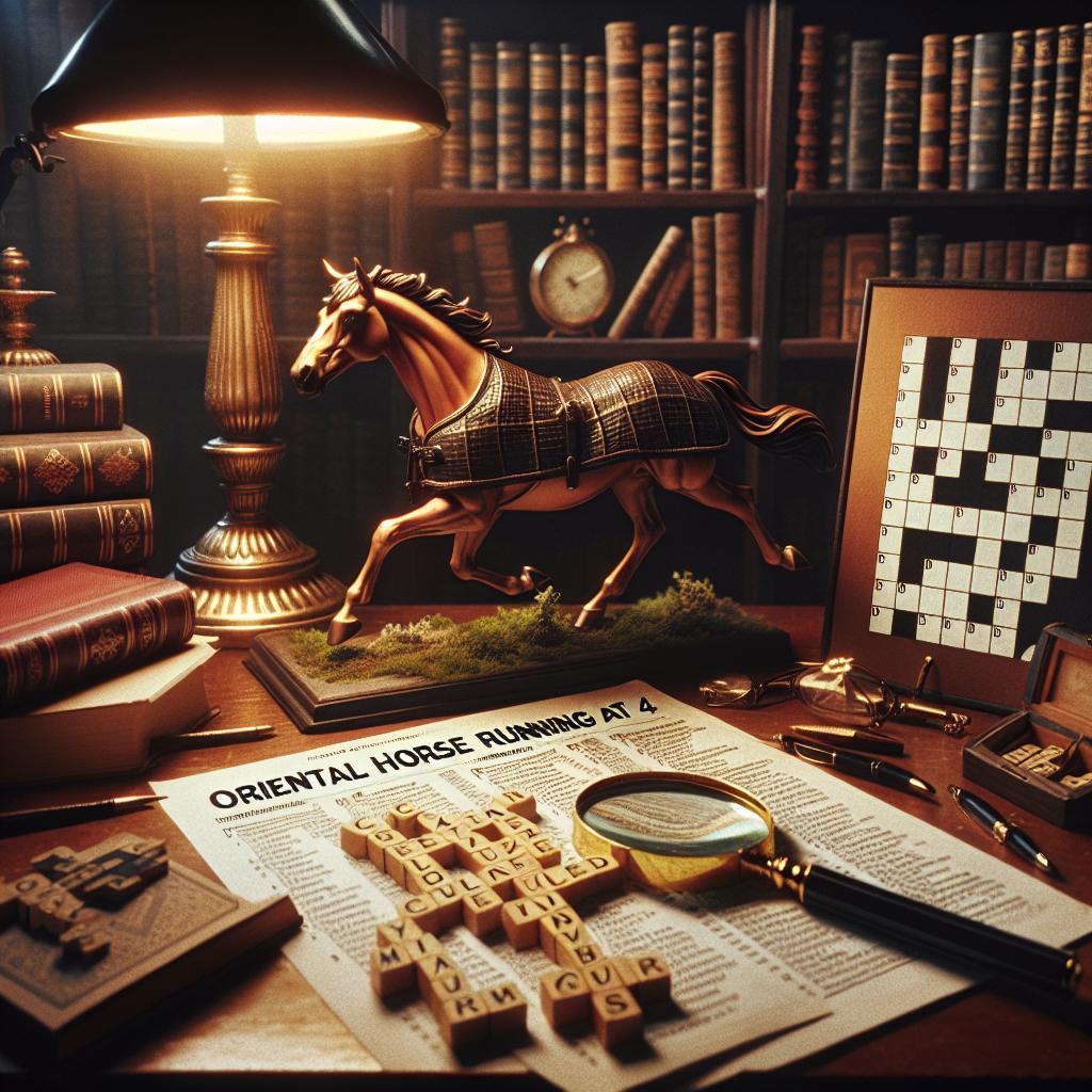 Orientální kůň Na 4: Poznejte správnou odpověď!