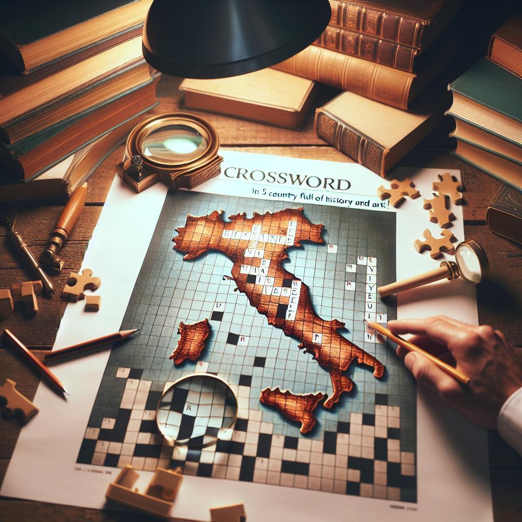 Itálie: Na 5 písmen – Země plná historie a umění! 113 Itálie: Na 5 písmen – Země plná historie a umění!