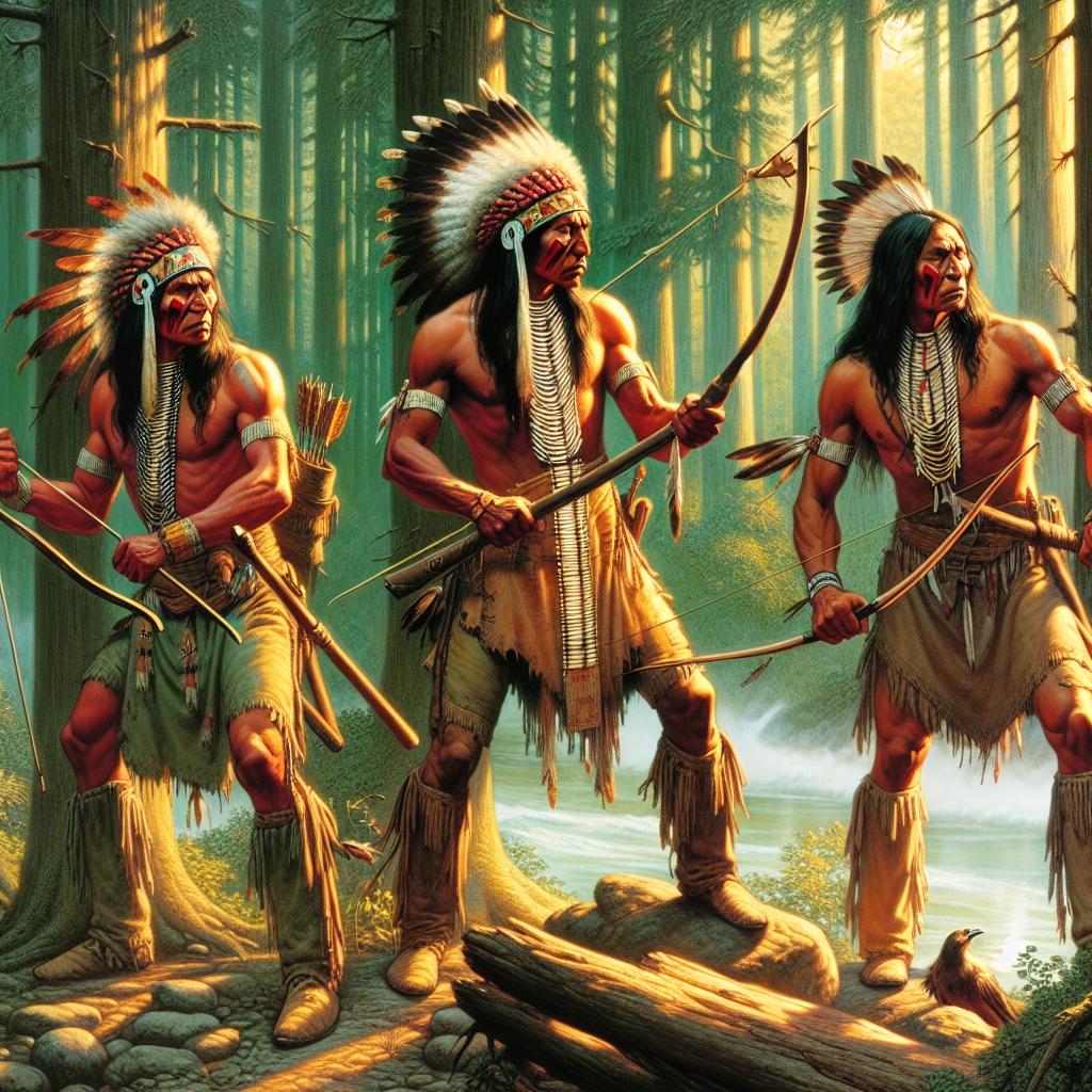 Indiánská zbraň: Na 4 písmena, bojová pomůcka indiánů! 2 Jakou bojovou pomůcku Indiáni používali