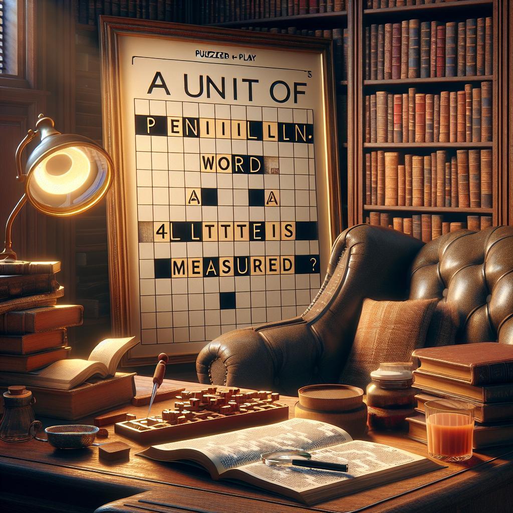 Jednotka penicilínu: Na 4 písmena, jak se měří?