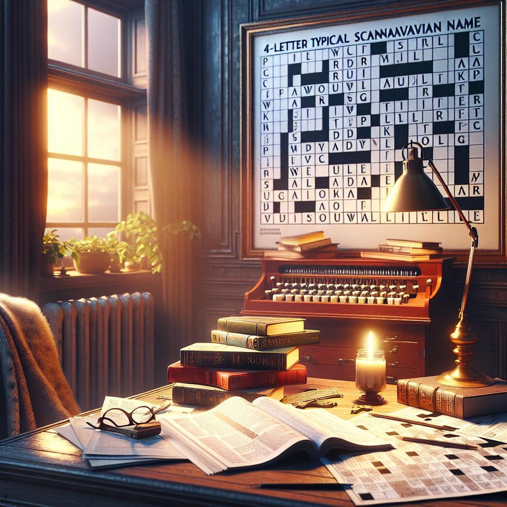 Severské mužské jméno: Jaké jméno na 4 písmena je typické? 1 Severské mužské jméno: Jaké jméno na 4 písmena je typické?