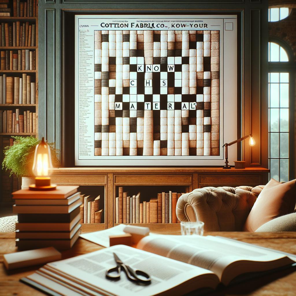 Bavlněná tkanina na 6: Znáte tento materiál? 1 Bavlněná tkanina na 6: Znáte tento materiál?