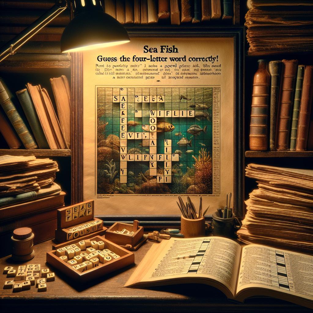 Mořská ryba: Na 4 písmena, tipněte si správně! 1 Mořská ryba: Na 4 písmena, tipněte si správně!