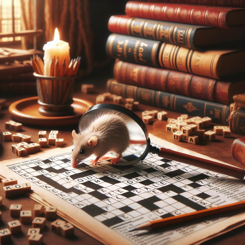 Hlodavec na 6: Který hlodavec se skrývá v křížovce? 1 Hlodavec na 6: Který hlodavec se skrývá v křížovce?