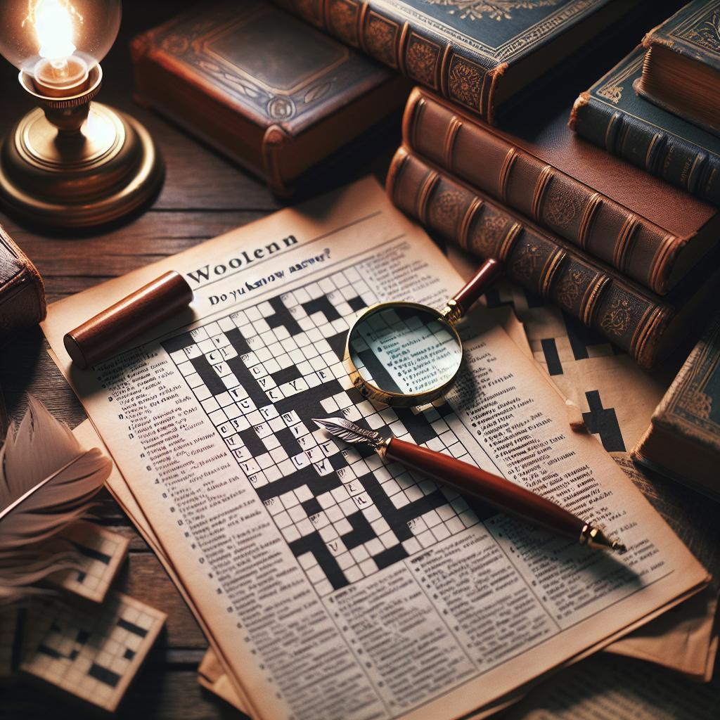 Vlněná Tkanina Na 4 Písmena: Znáte Odpověď?