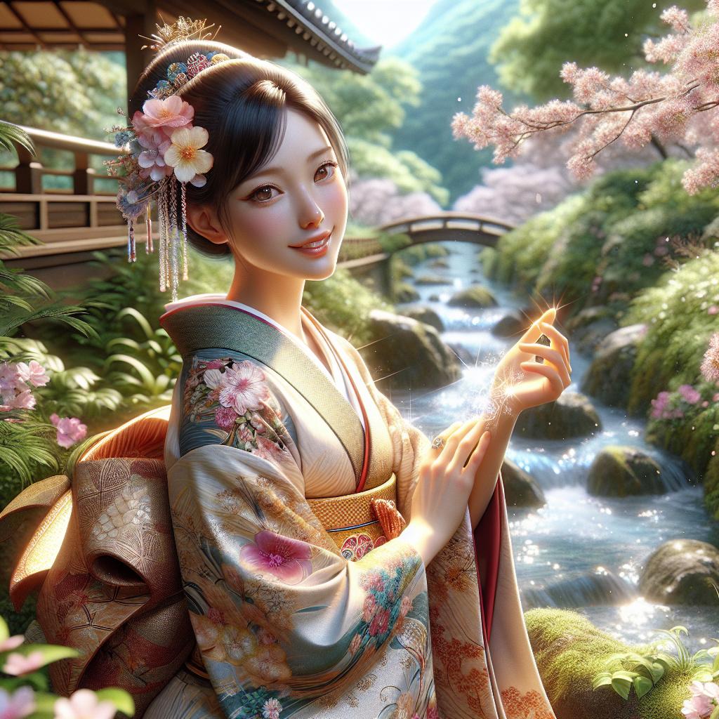 Skrytý poklad Japonka v přírodě