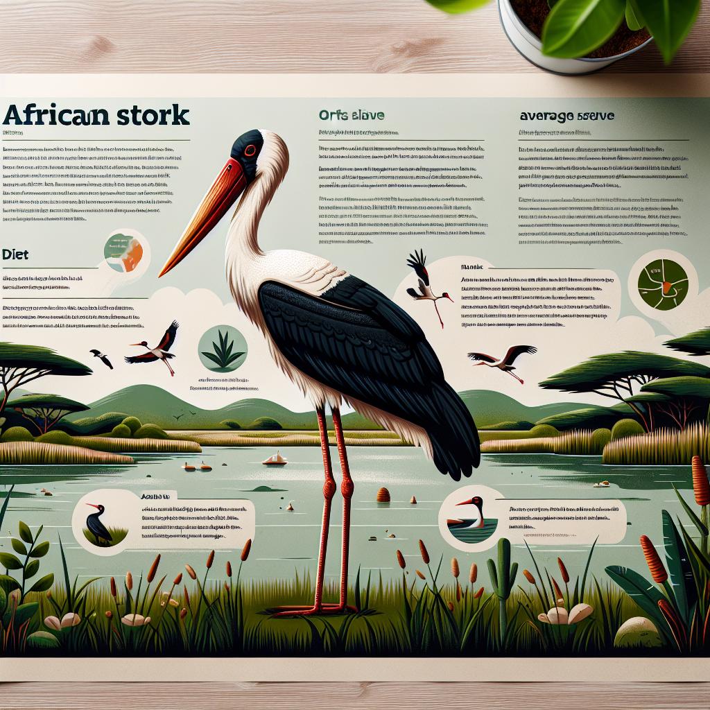 Africký čáp: Africký čáp na 6 písmen – víte, jak se jmenuje? 2 Africký čáp: Zajímavosti a fakta