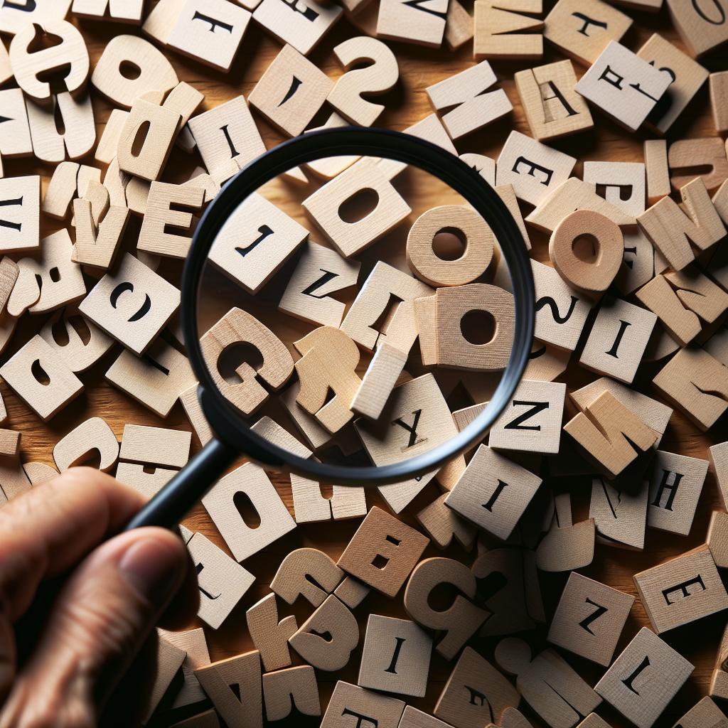 Jak správně najít pět písmen