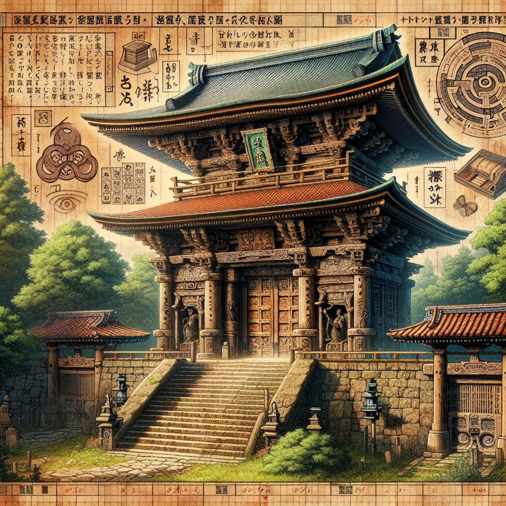 Japonský chrám Na 4 Písmena a jeho tajemství