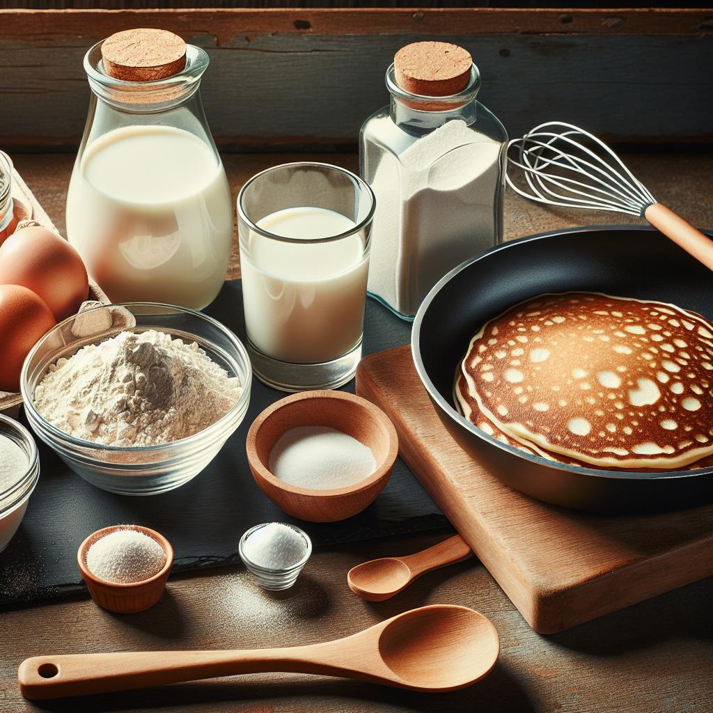 Jaké jsou základní ingredience palačinek