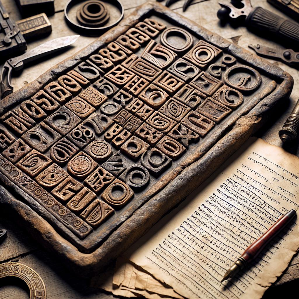 Starověká početní tabulka: Co hledat na pouhá čtyři písmena? 2 Starověká početní tabulka a její význam