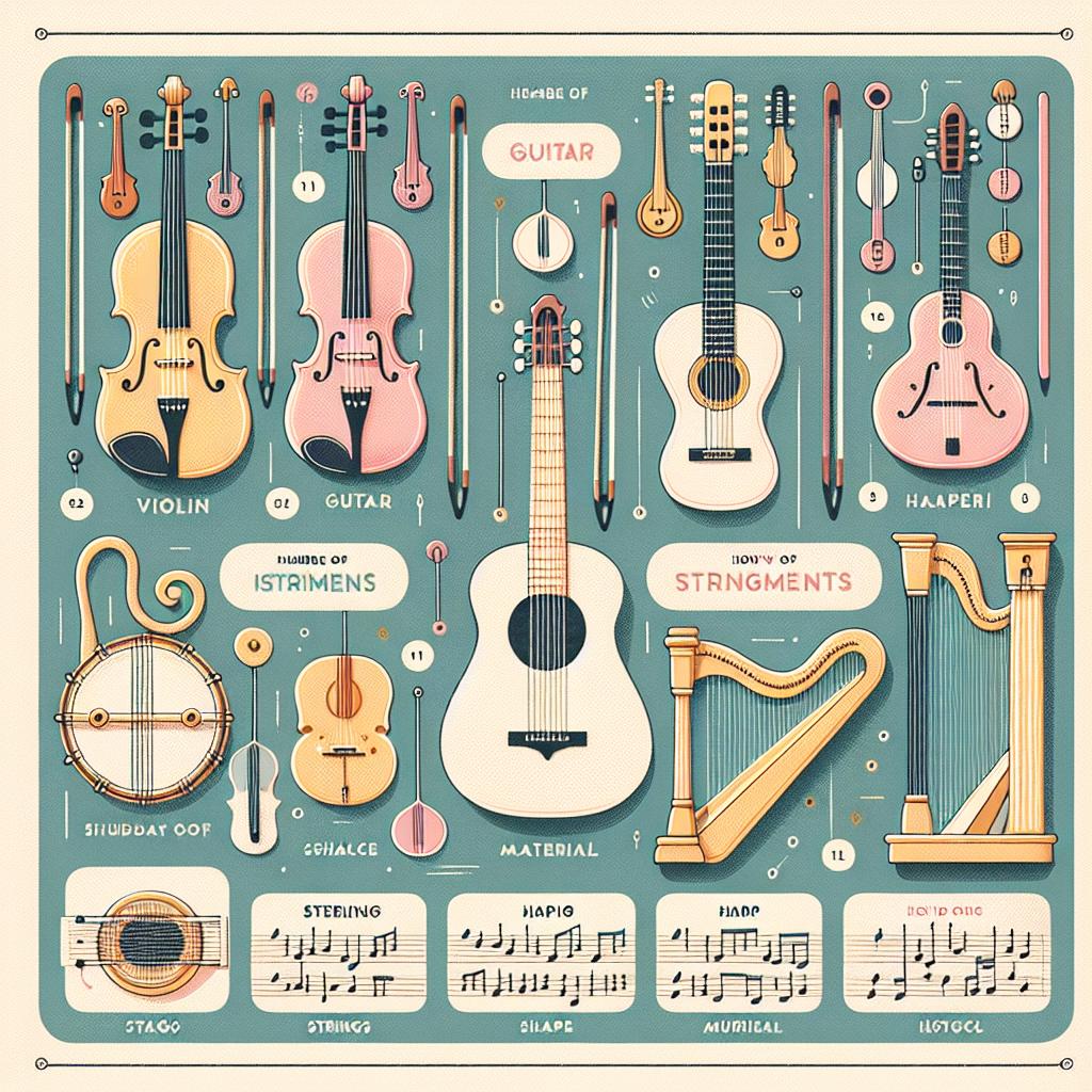 Jak se rozpoznává strunný nástroj