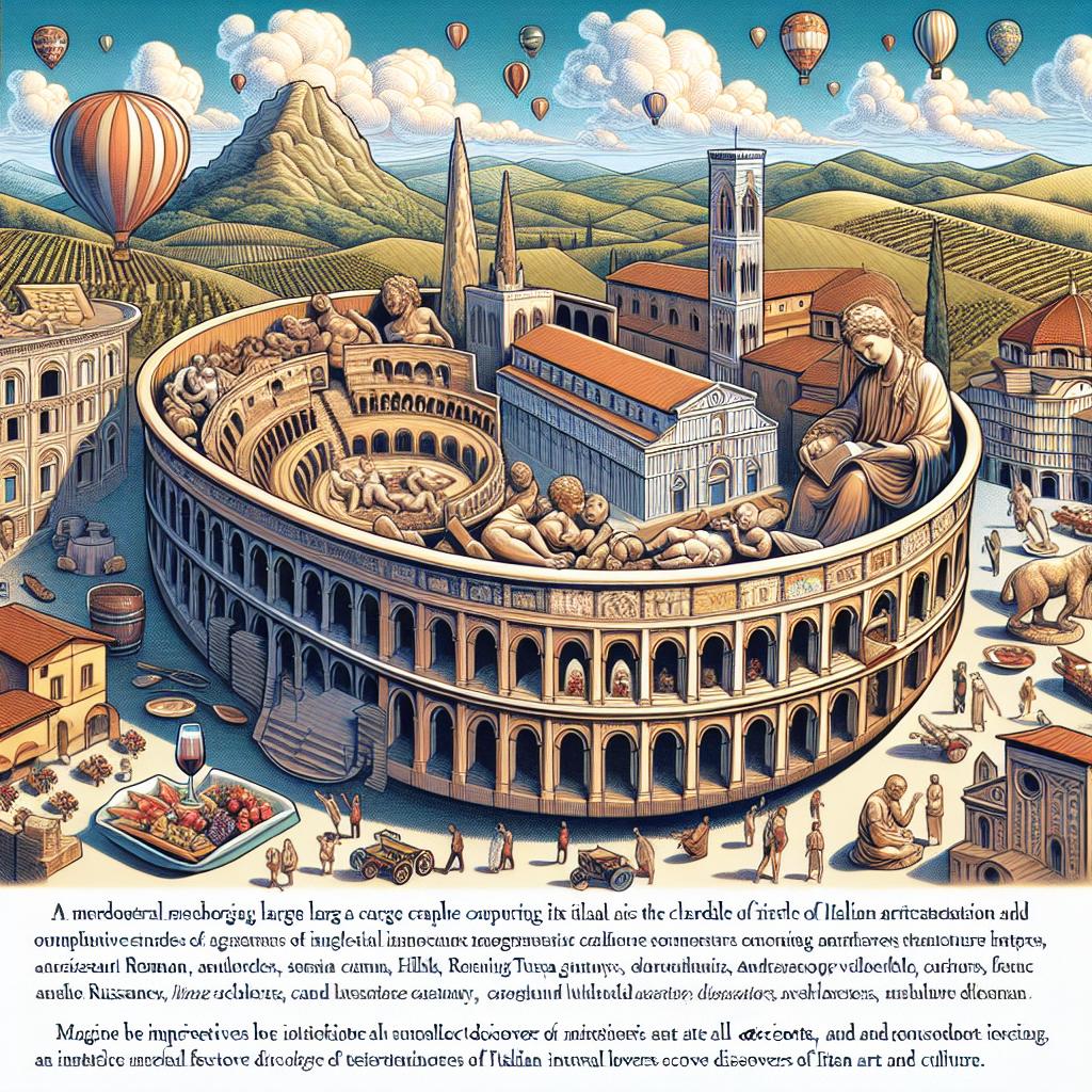 Itálie: Na 5 písmen – Země plná historie a umění! 2 Itálie jako kolébka umění a kultury