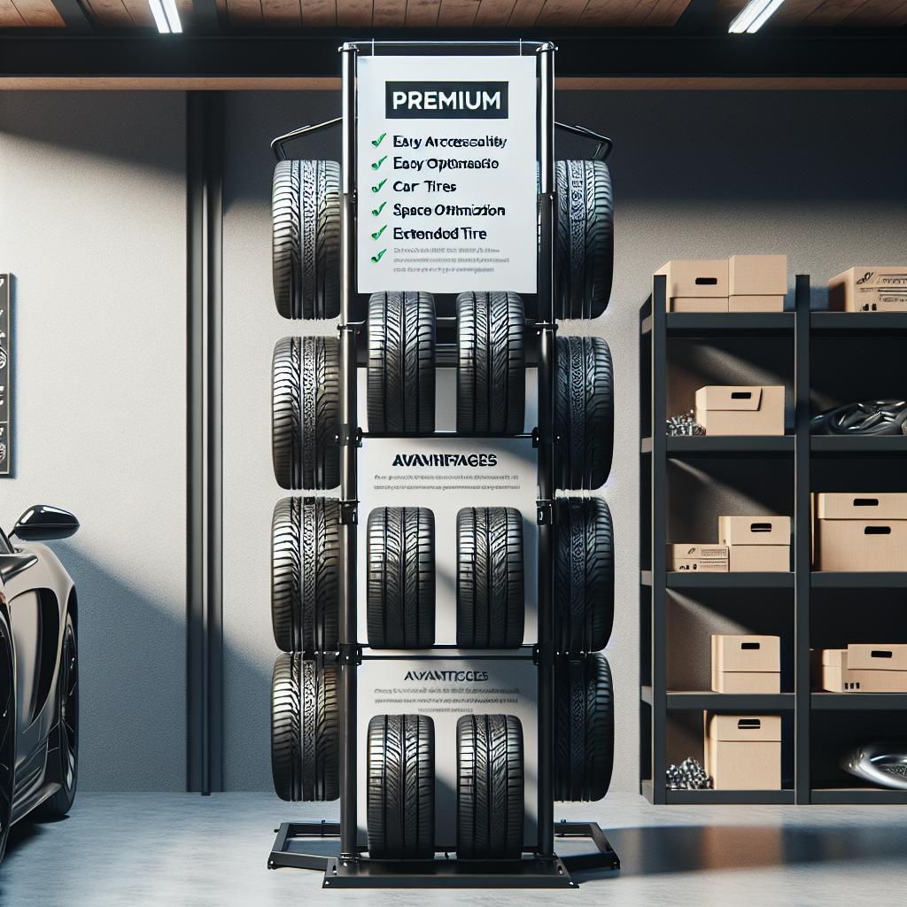 Regál pneumatiky: Na 4 písmena, co tam najdete? 2 Regál pneumatiky a jeho výhody