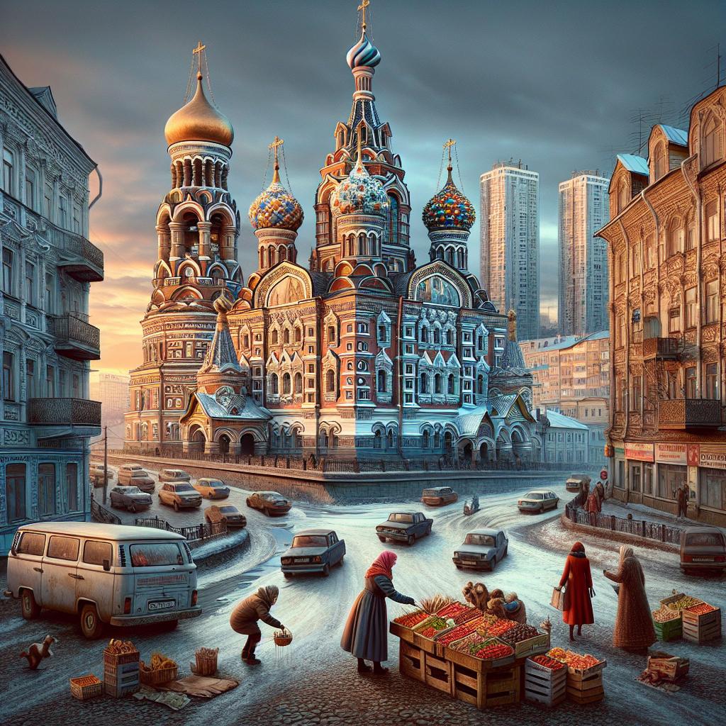 Odhalte tajemství ruského města