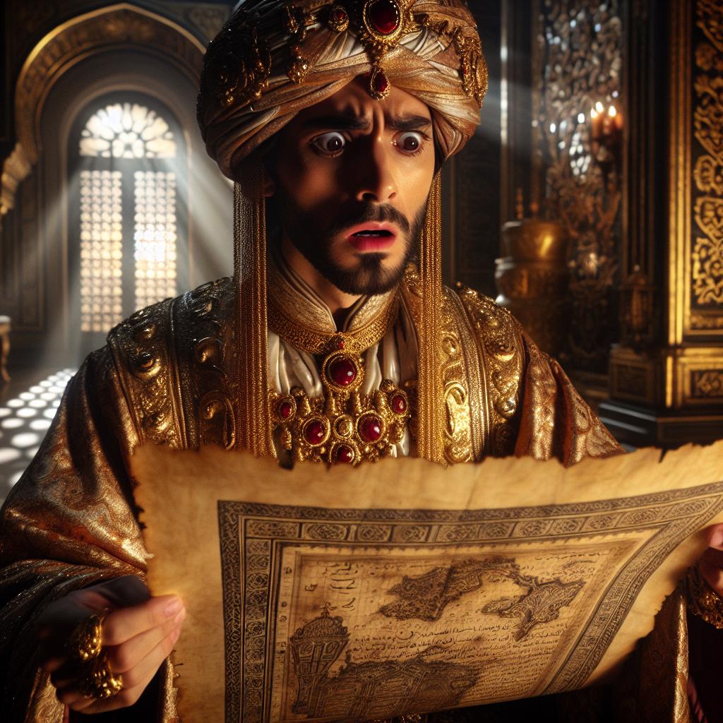 Arabský vládce s tajemstvím odhaleno