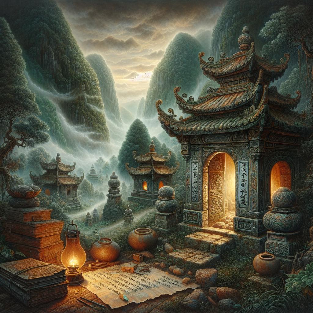 Buddhistické hrobky a jejich tajemství