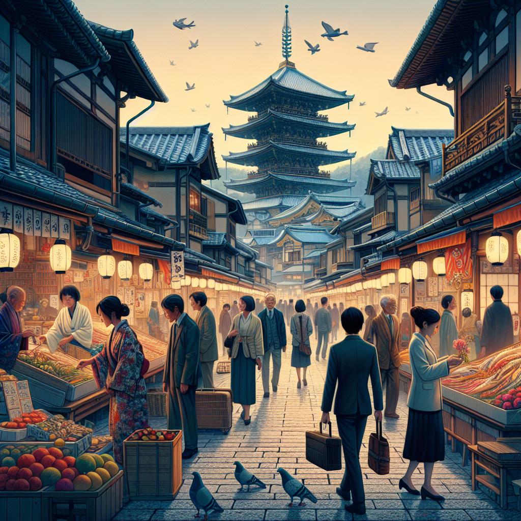 Objevte tajemství japonského města