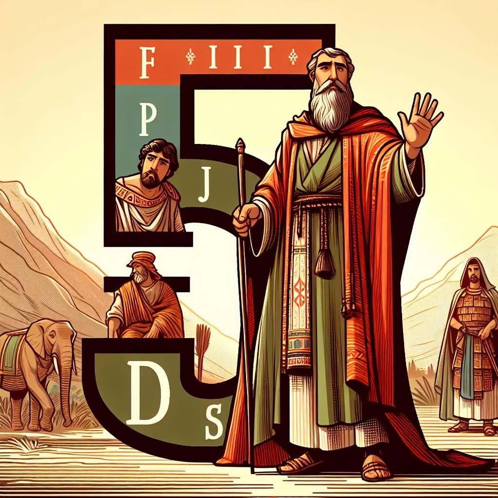 Biblická postava na pět písmen, kterou musíte znát pro svou další hádanku 2 Kdo je biblická postava na pět písmen?