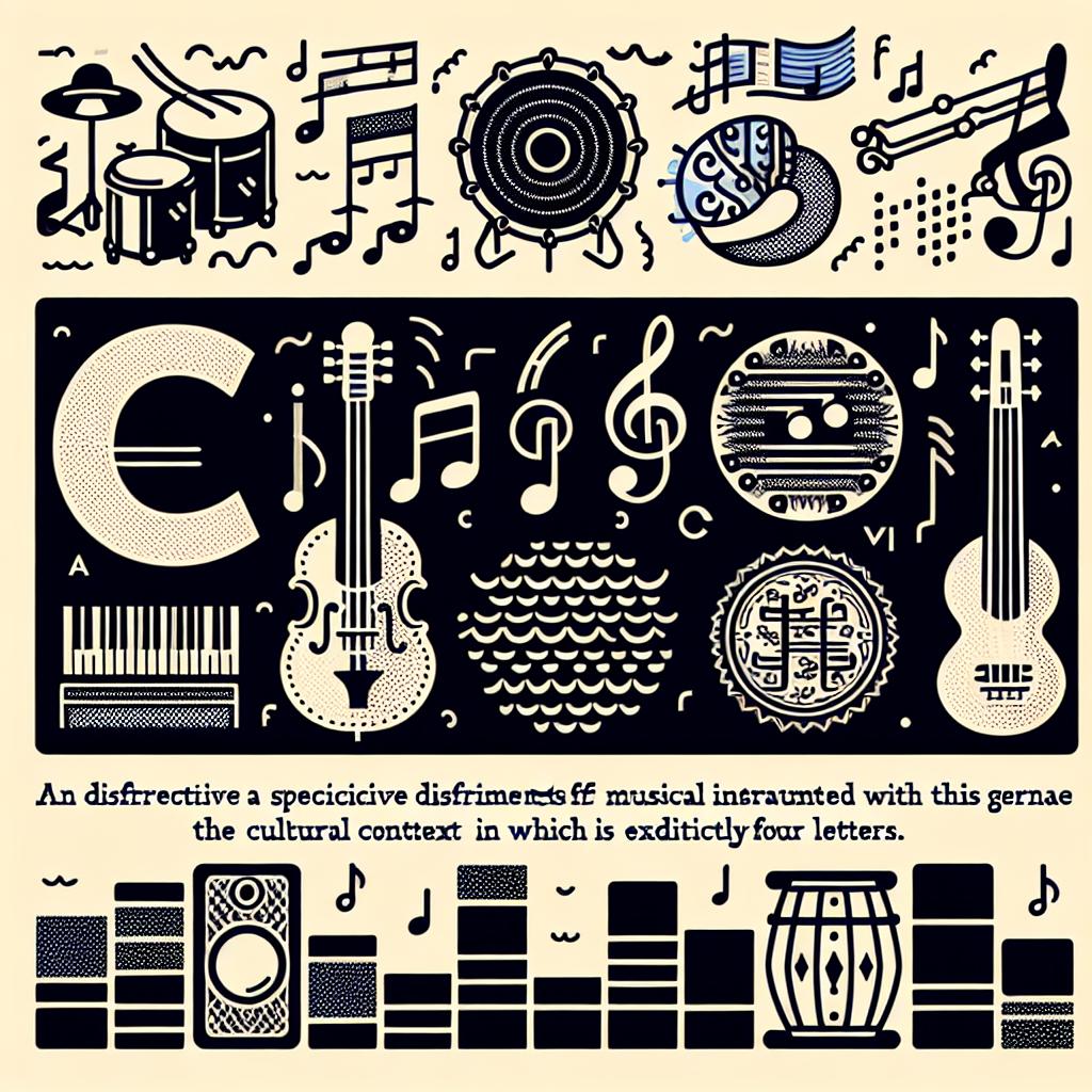 Objevte hudební styl s čtyřmi písmeny