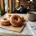 Americká kobliha křížovka donut